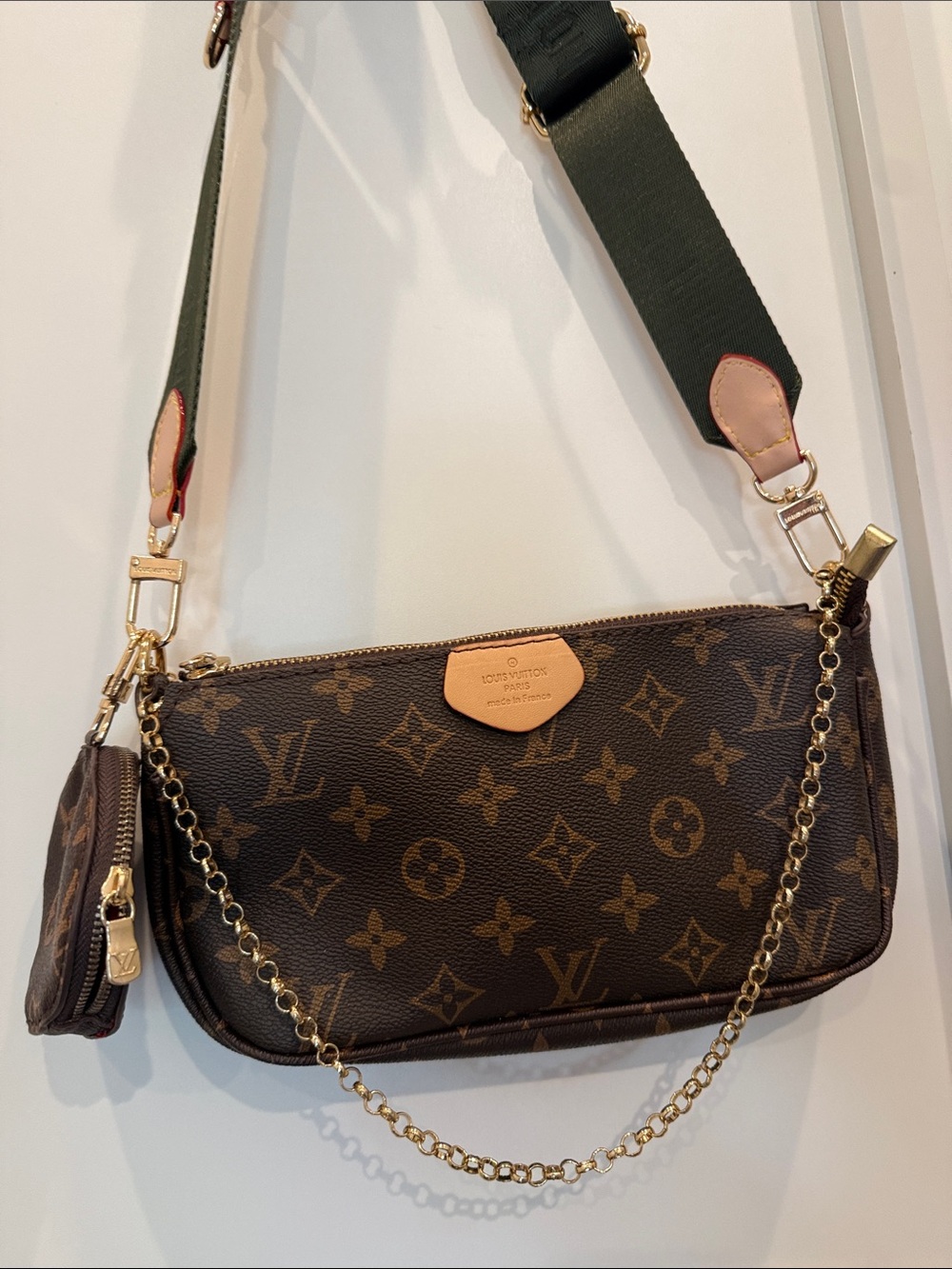 Designer Brown Shoulder Crossbody Bag - Picture 2 of 6